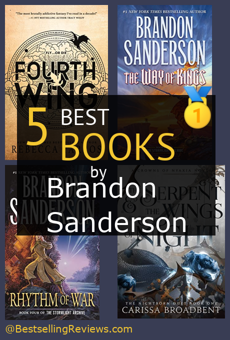 Bestselling book by Brandon Sanderson