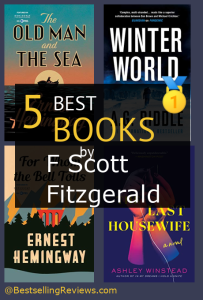 Bestselling book by F Scott Fitzgerald