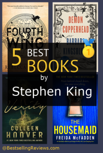 Bestselling book by Stephen King